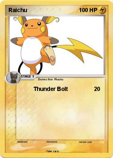 Pokemon Raichu