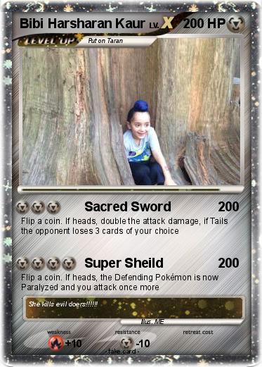 Pokemon Bibi Harsharan Kaur