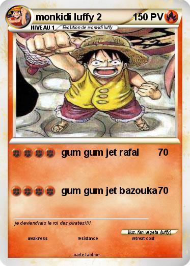 Pokemon monkidi luffy 2