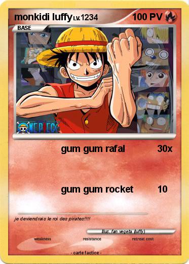 Pokemon monkidi luffy