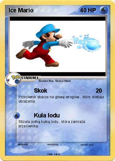 Pokemon Ice Mario