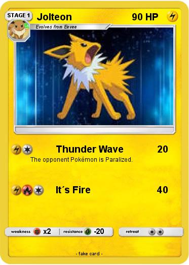 Pokemon Jolteon