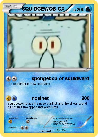 Pokemon SQUIDGEWOB GX