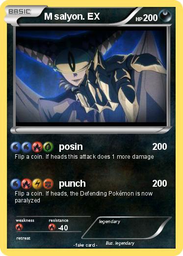 Pokemon M salyon. EX