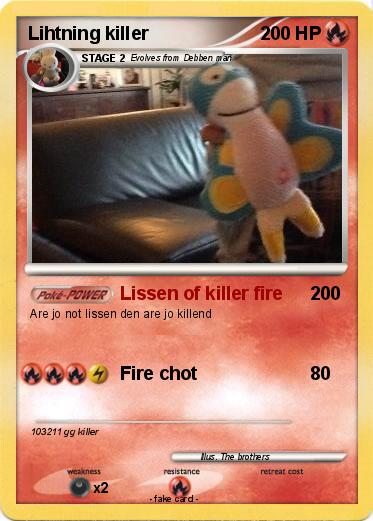 Pokemon Lihtning killer