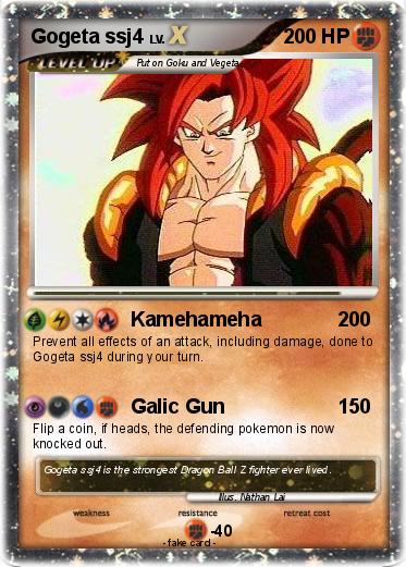 Pokemon Gogeta ssj4