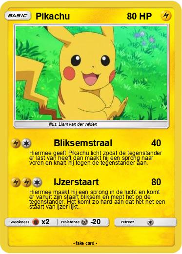 Pokemon Pikachu