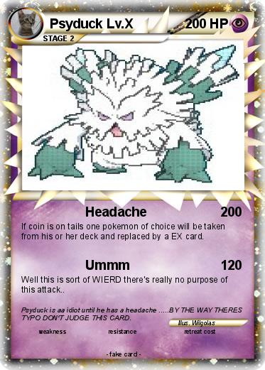Pokemon Psyduck Lv.X