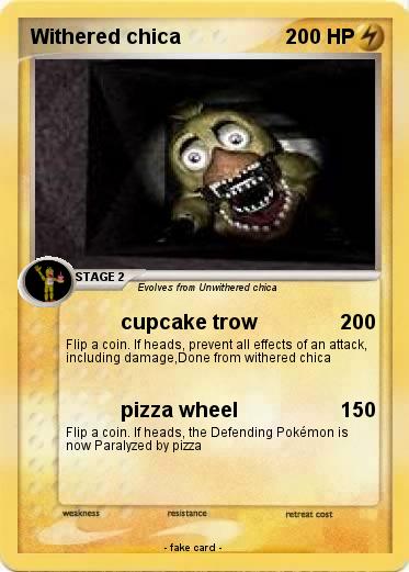 Pokemon Withered chica