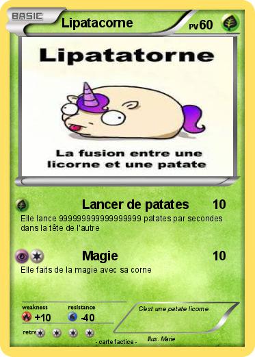 Pokemon Lipatacorne
