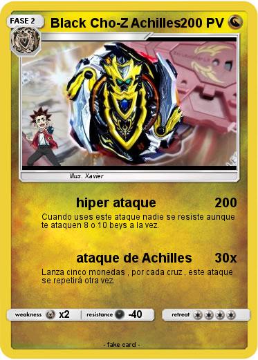 Pokemon Black Cho-Z Achilles