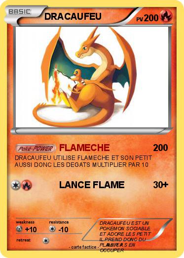 Pokemon DRACAUFEU