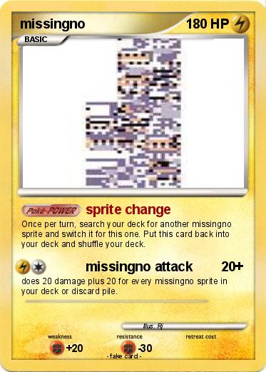 Pokemon missingno