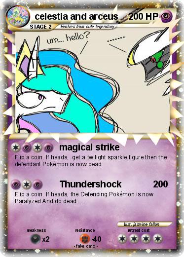 Pokemon celestia and arceus