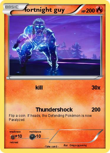 Pokemon fortnight guy