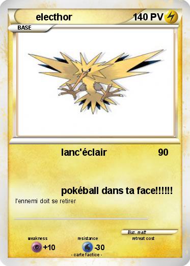 Pokemon electhor