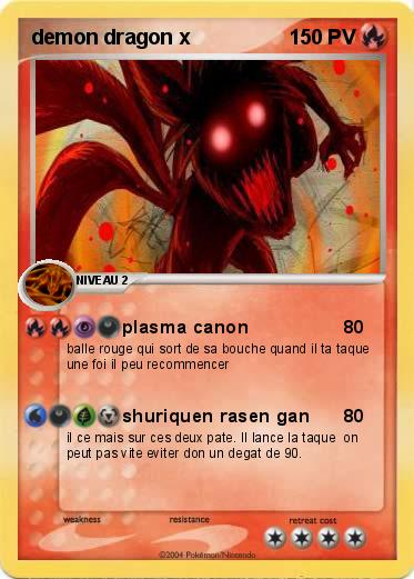 Pokemon demon dragon x