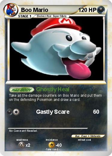 Pokemon Boo Mario