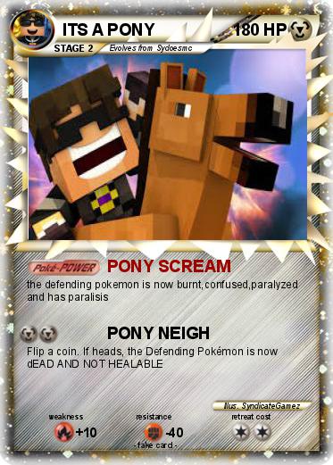 Pokemon ITS A PONY