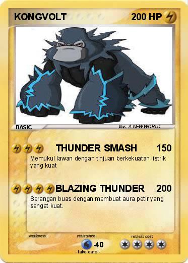 Pokemon KONGVOLT