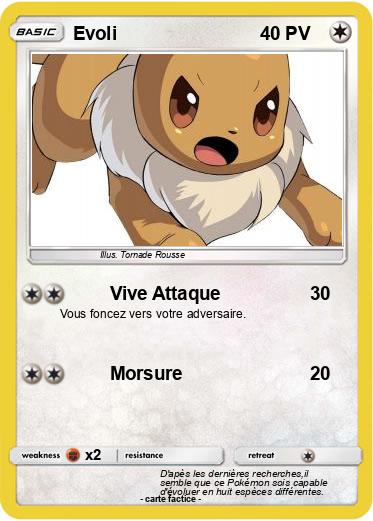Pokemon Evoli