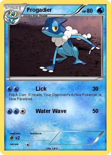 Pokemon Frogadier