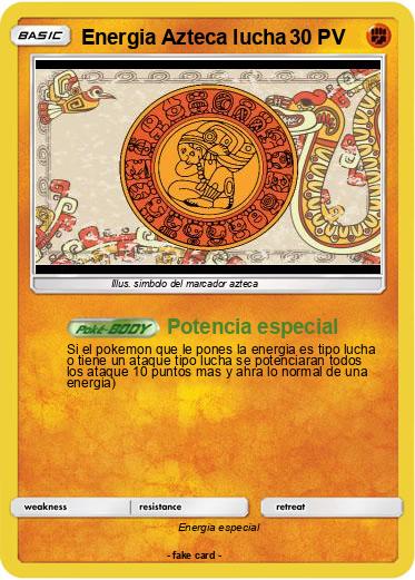 Pokemon Energia Azteca lucha