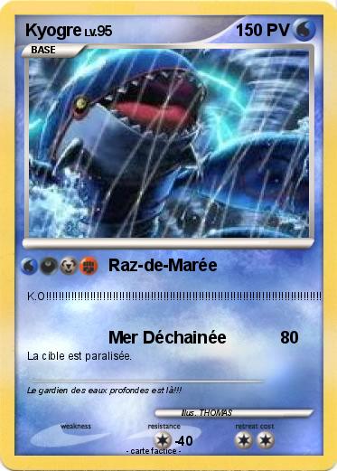 Pokemon Kyogre