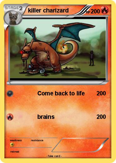 Pokemon killer charizard