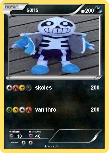 Pokemon sans