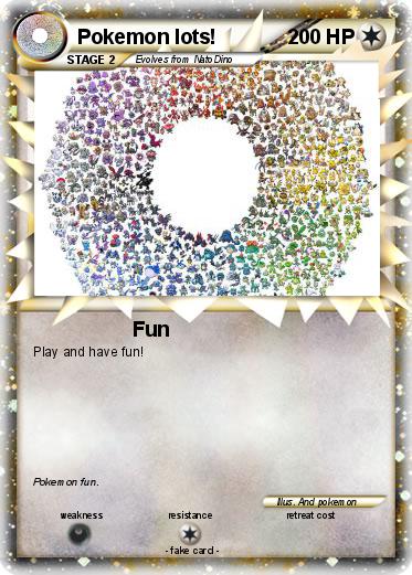 Pokemon Pokemon lots!