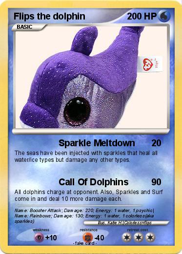 Pokemon Flips the dolphin