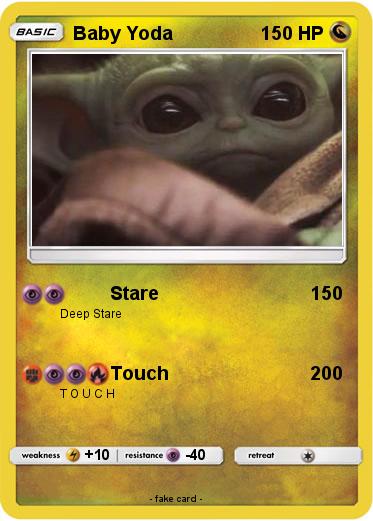 Pokemon Baby Yoda