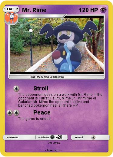 Pokemon Mr. Rime
