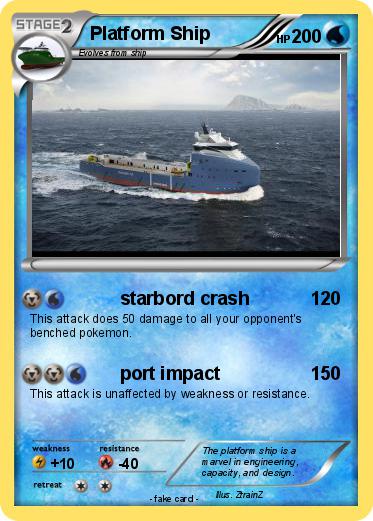 Pokemon Platform Ship