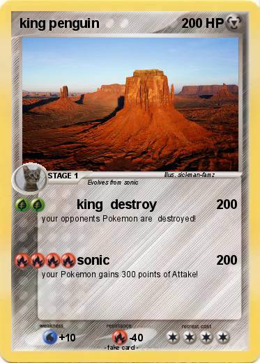 Pokemon king penguin