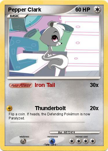 Pokemon Pepper Clark