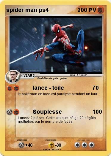 Pokemon spider man ps4