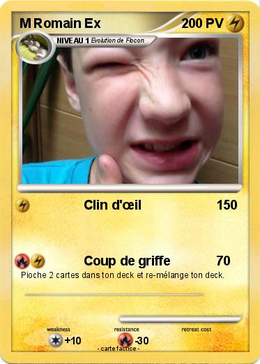 Pokemon M Romain Ex