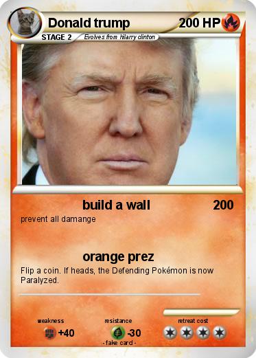 Pokemon Donald trump