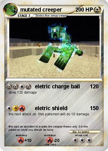 Pokemon mutated creeper