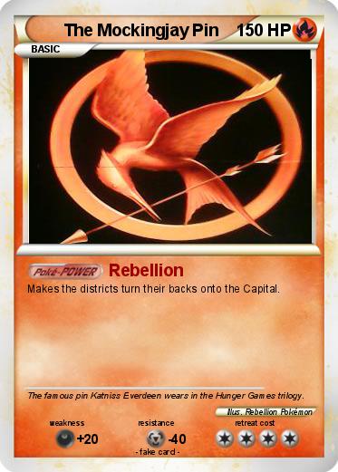 Pokemon The Mockingjay Pin