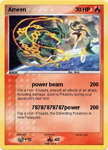 Pokemon Ameen
