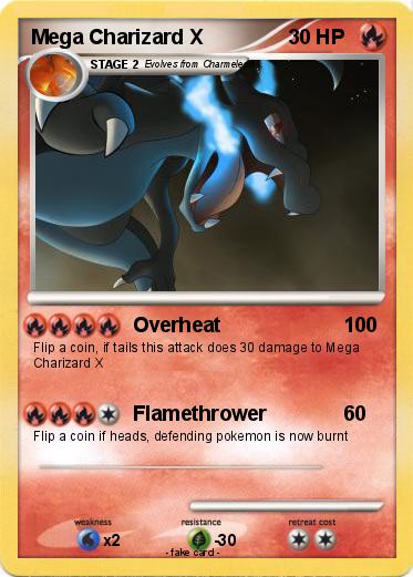 Pokemon Mega Charizard X