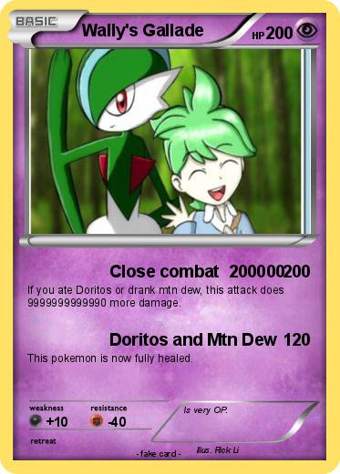 Pokemon Wally's Gallade