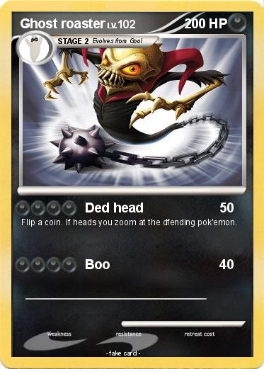 Pokemon Ghost roaster