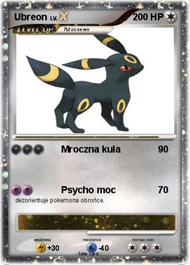 Pokemon Ubreon