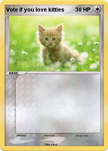 Pokemon Vote if you love kitties