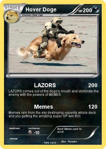 Pokemon Hover Doge