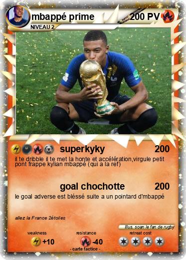 Pokemon mbappé prime